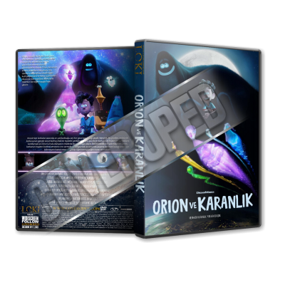 Orion ve Karanlık - Orion and the Dark - 2024 Türkçe Dvd Cover Tasarımı